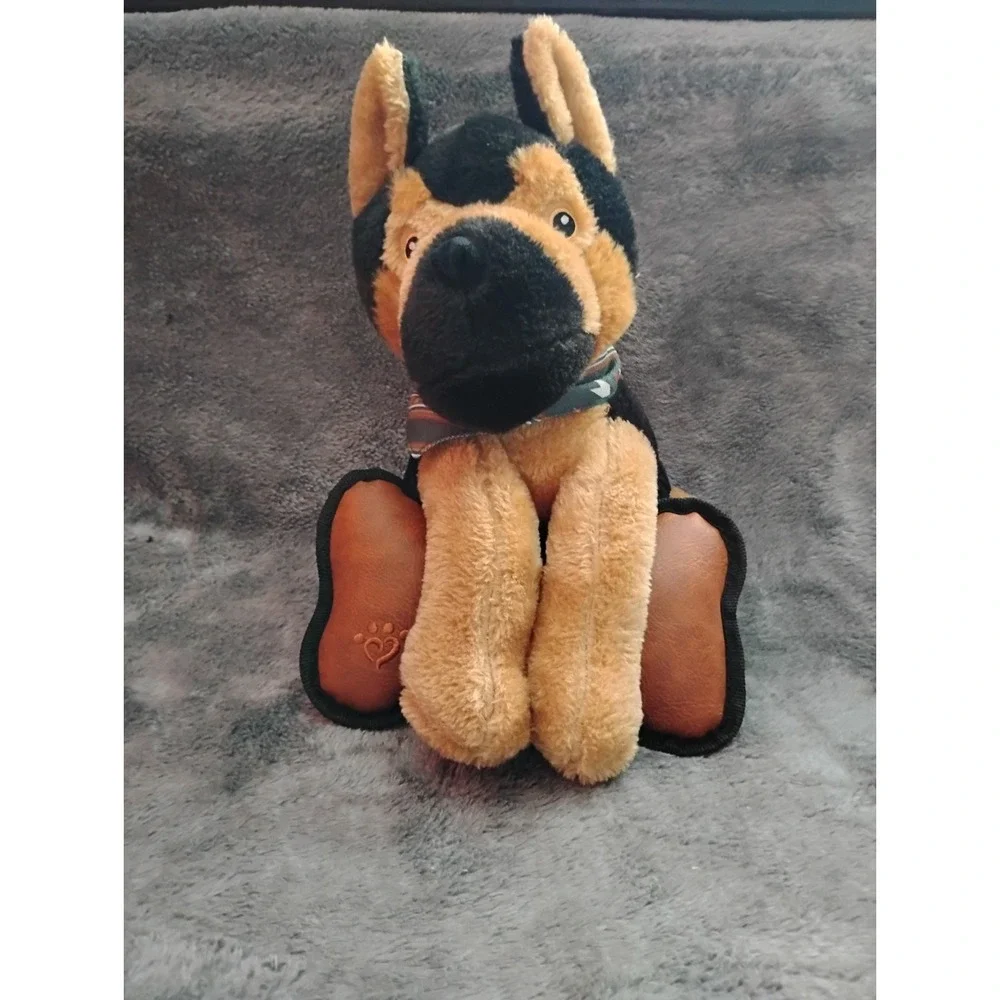 German‎ Shepherd W/Dog Bone In Arms 12